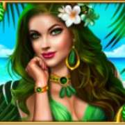 A girl symbol in Tropical Beauties Clover Chance slot