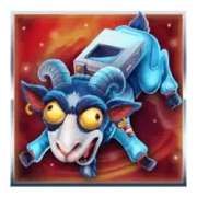 Goat symbol in Space Cows to the Moo’n slot