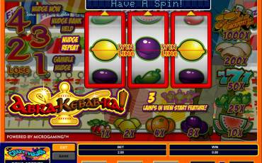 Abra-kebab-ra! slot (Canada)