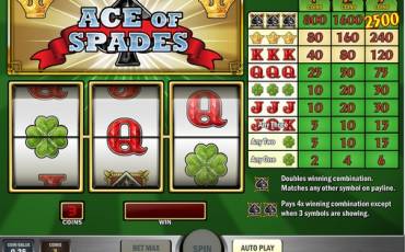 Ace of Spades slot (Canada)