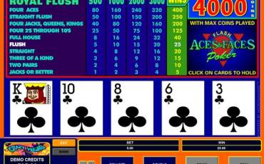 Aces and Faces Poker online