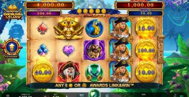 Adventures Of Doubloon Island Link And Win: Slot machine