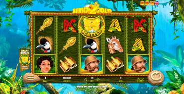 Africa Gold 2: Slot machine