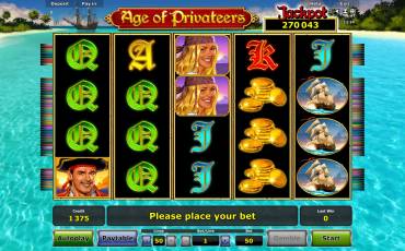 Age of Privateers slot (Canada)