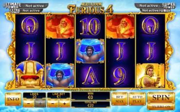 Age of the Gods: Furious 4 slot (Canada)