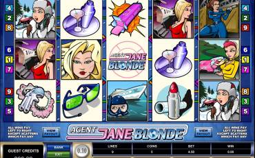 Agent Jane Blonde slot