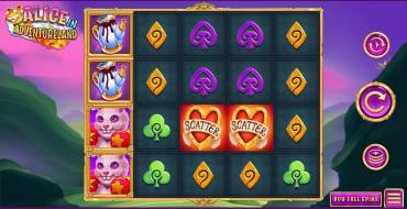 Alice in Adventureland: Slot machine