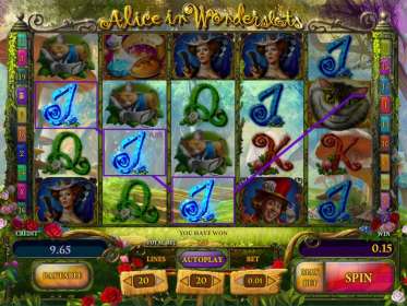 Alice in Wonderslots by Playson CA