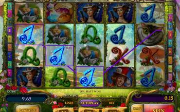 Alice in Wonderslots slot (Canada)