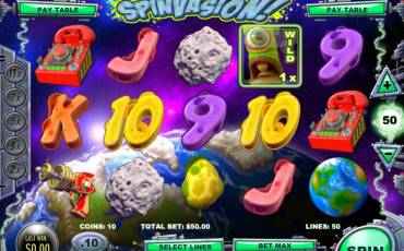 Alien Spinvasion! slot (Canada)