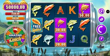 Amazing Catch: Slot machine