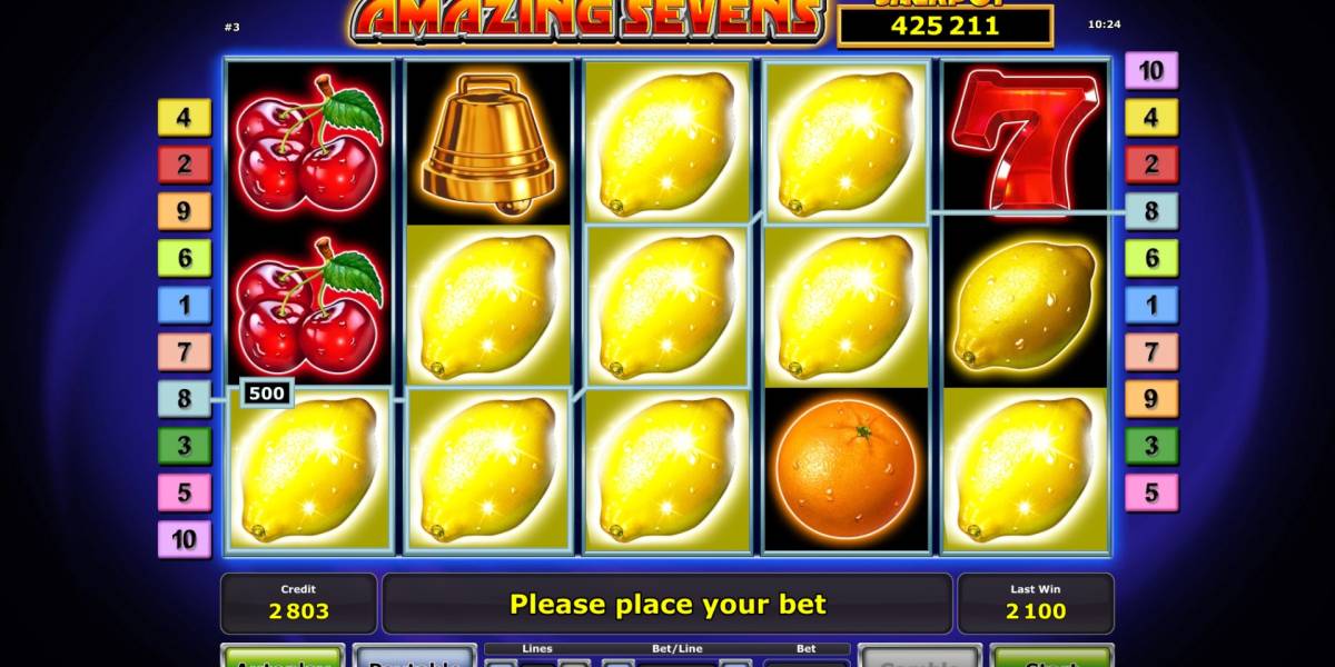 Amazing Sevens slot (Canada)