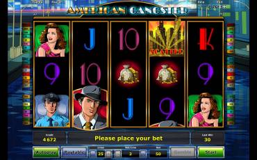 American Gangster slot (Canada)