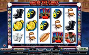 Andre the Giant slot (Canada)