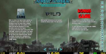 Angry Angels: Features