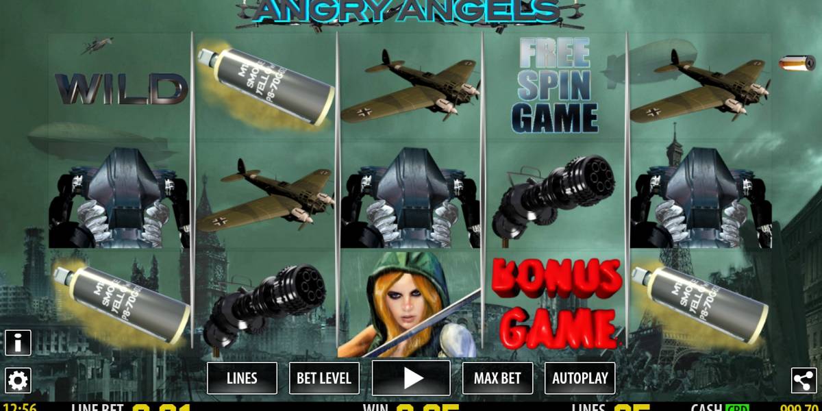 Angry Angels slot (Canada)