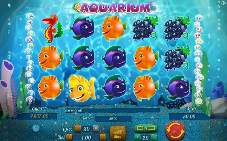 Play Aquarium slot CA