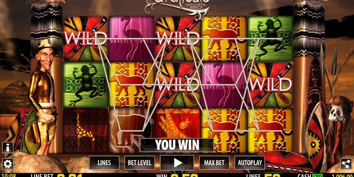 Archibald: Discovering Africa slot (Canada)