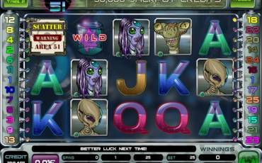 Area 51 slot (Canada)