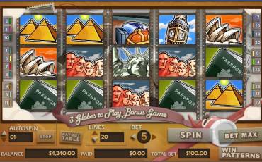 Around the World slot (Canada)