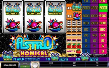 Astronomical slot (Canada)