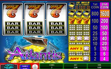 Atlantis slot (Canada)