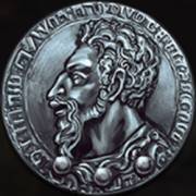 Attila the Hun: Silver coin