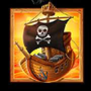 Pirate ship symbol in Lord Of The Seas slot