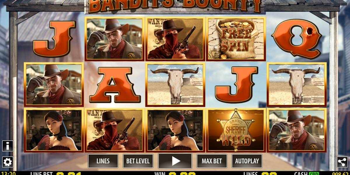 Bandit’s Bounty slot (Canada)