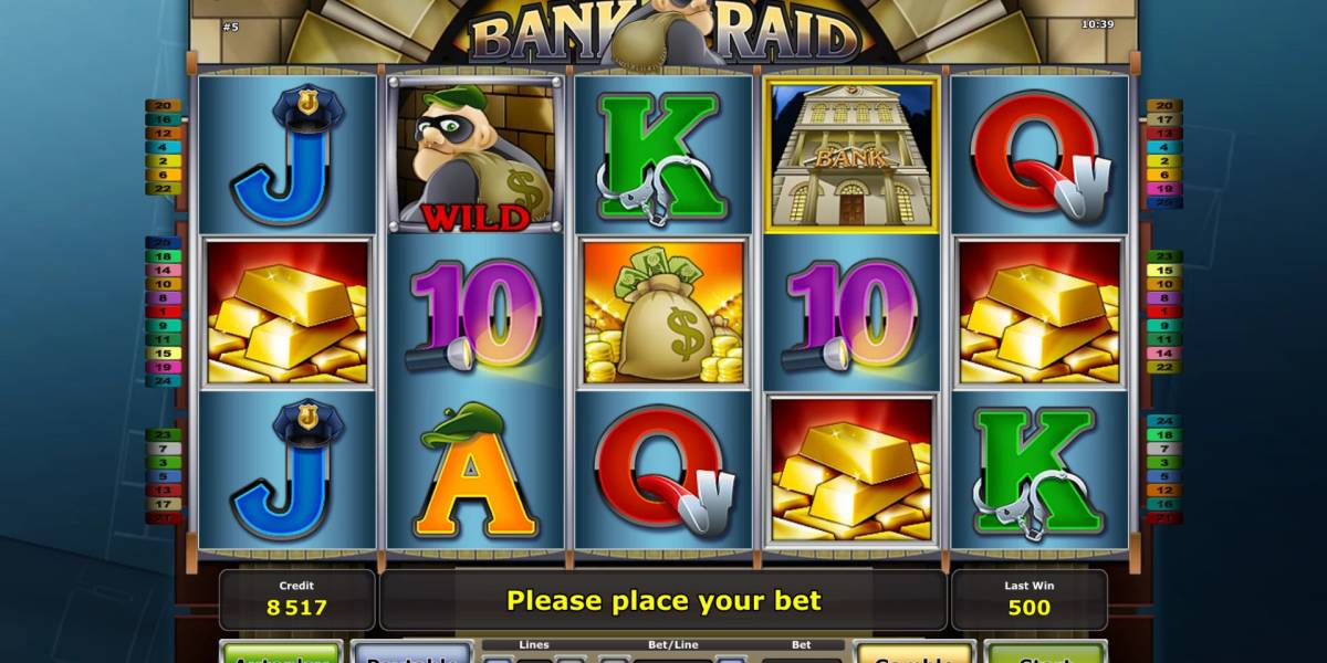 Bank Raid slot (Canada)