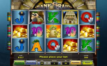 Bank Raid slot (Canada)