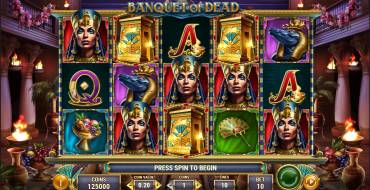 Banquet of Dead: Slot machine