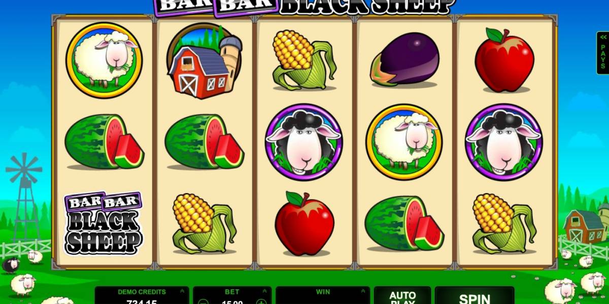 Bar Bar Black Sheep – 5 Reel slot (Canada)