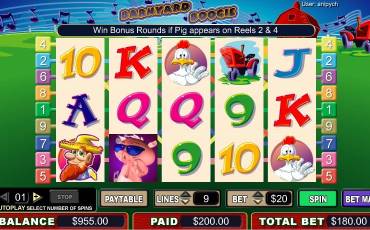 Barnyard Boogie slot (Canada)