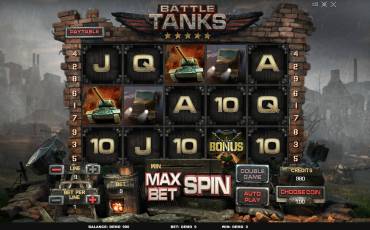 Battle Tanks slot (Canada)