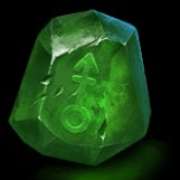 Emerald symbol in Voodoo Temple slot