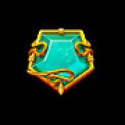 Gemstone (turquoise) symbol in Temple Of Ra slot