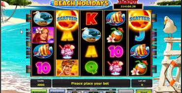 Beach Holidays: Slot