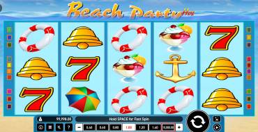 Beach Party Hot: Slot machine