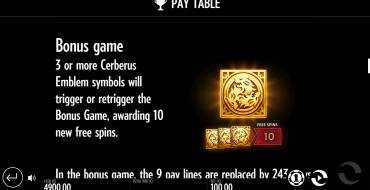 Beat the Beast Cerberus’ Inferno: Free Spins