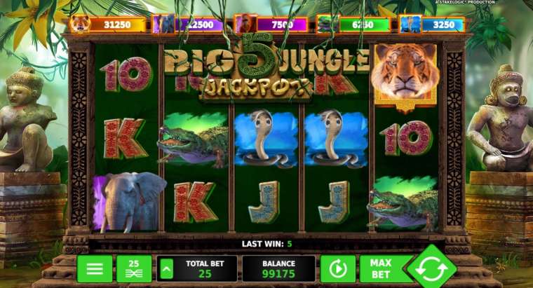 Play Big 5 Jungle Jackpot slot CA