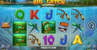 Big Catch Bass Fishing: Slot machine