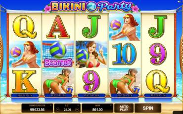 Bikini Party slot (Canada)