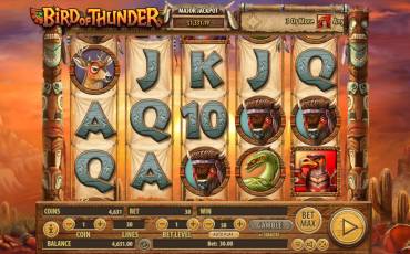 Bird of Thunder slot (Canada)