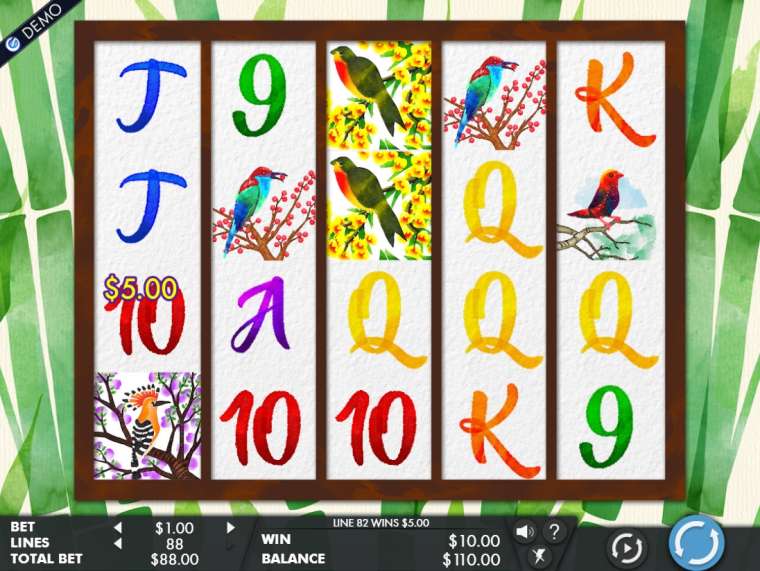 Play Birds and Blooms slot CA
