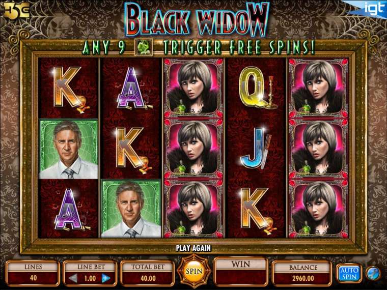 Play Black Widow slot CA