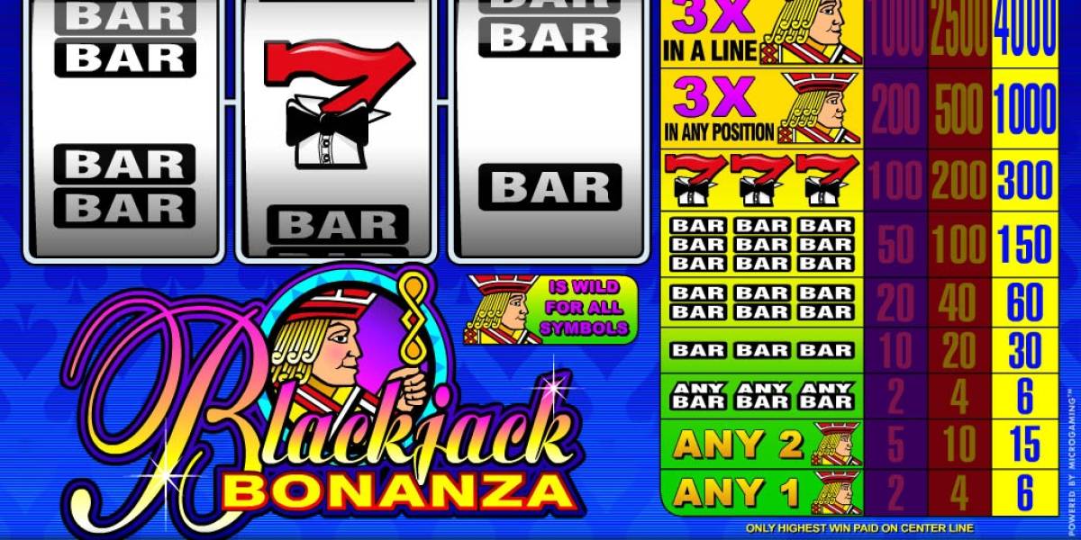 Blackjack Bonanza slot (Canada)