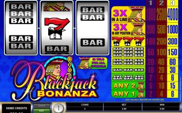 Blackjack Bonanza slot (Canada)