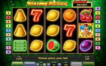 Blazing Riches slot (Canada)