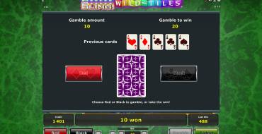 Bling! Bling! Wild-Tiles: Bonuses